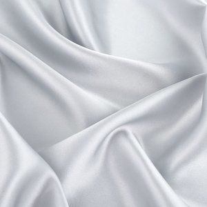 NEW The Golden Arch 100% Silk 22 Momme Pillowcase Silver Gray Size Q